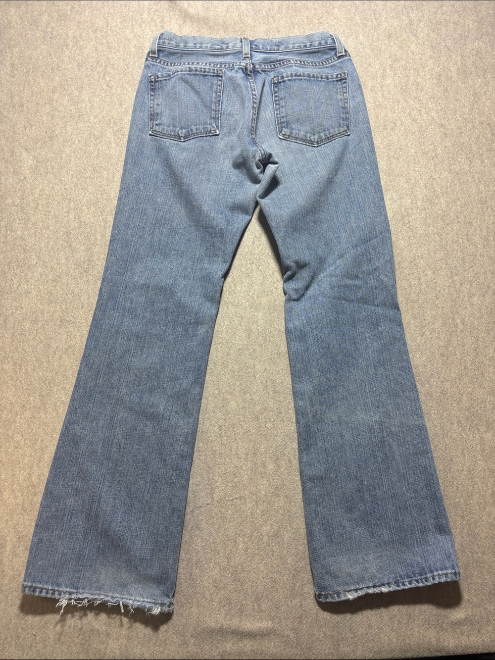 Gap Blue Jeans Women 6 Regular Light Blue Low Rise Boot Cut USA Vintage (19) - Picture 6 of 7
